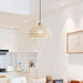Rattan Arch Pendant Lamp-DWHOME