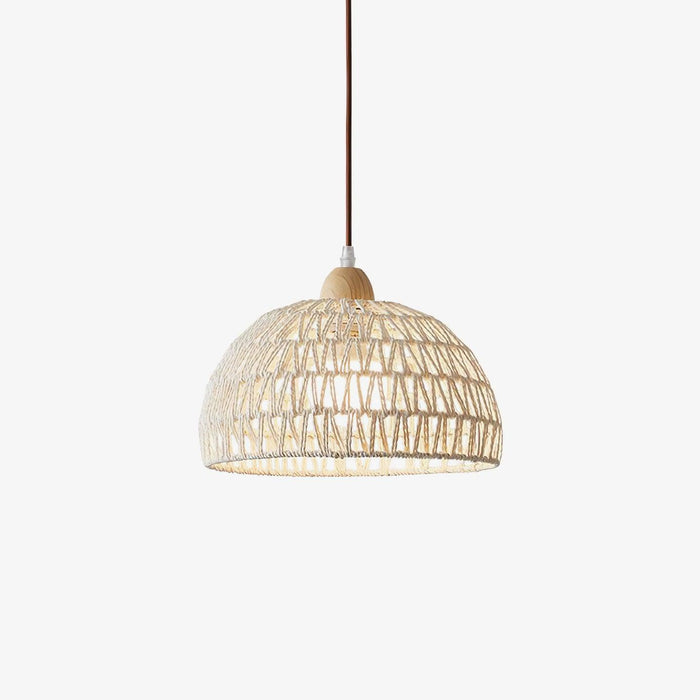 Rattan Arch Pendant Lamp.