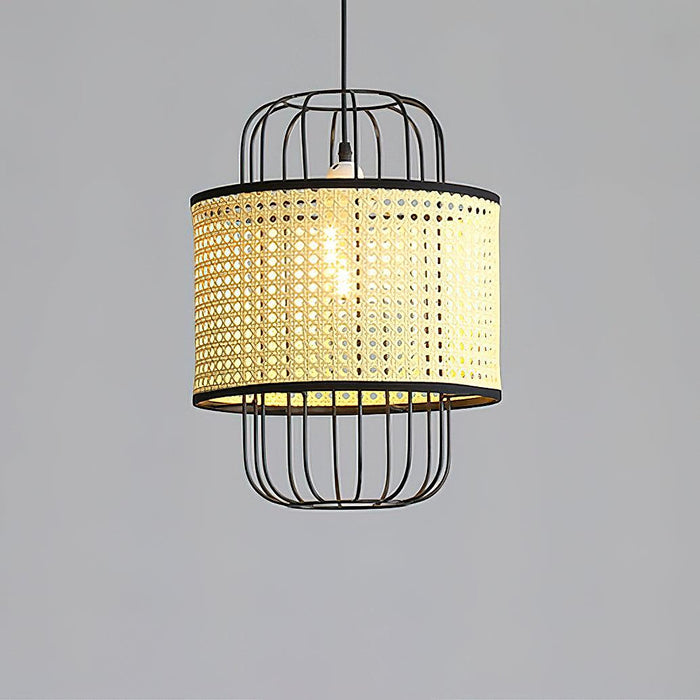 Rattan Aru Pendant Lamp-DWHOME