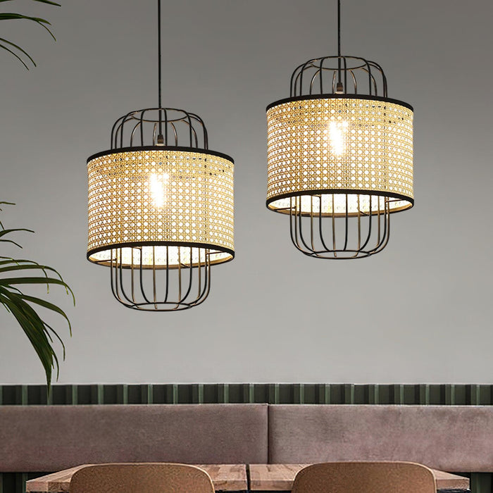 Rattan Aru Pendant Lamp.