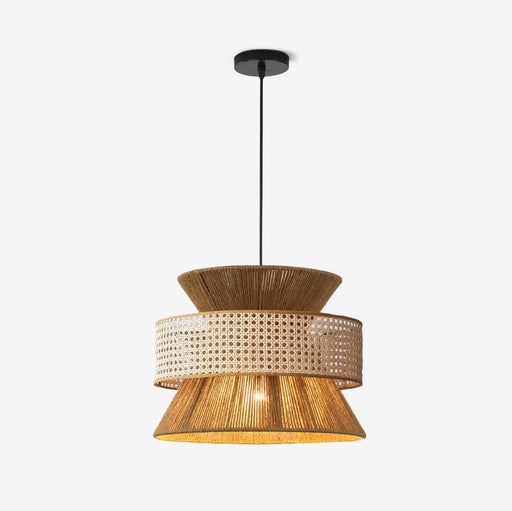 Rattan Bamboo Pendant Lamp.