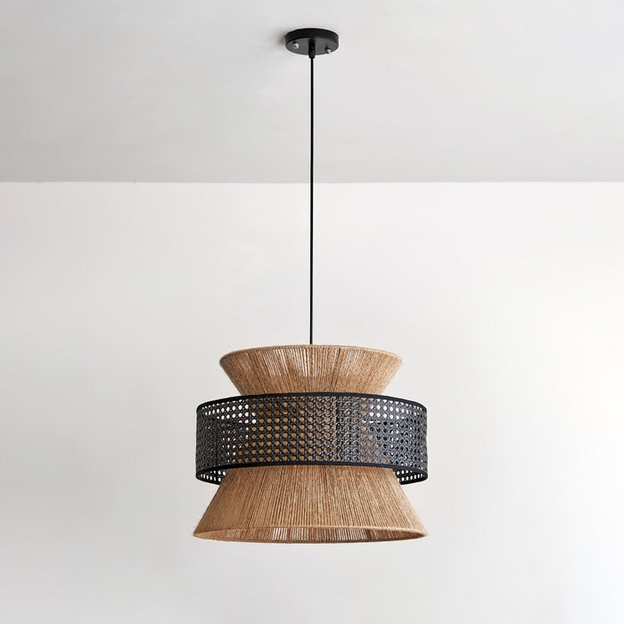 Rattan Bamboo Pendant Lamp.