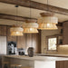 Rattan Bamboo Pendant Lamp.