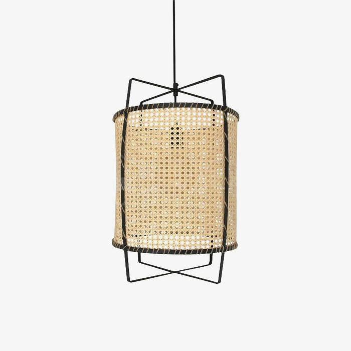 Rattan Cane Pendant Light.