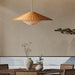 Rattan Hat Pendant Light.