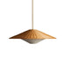 Rattan Hat Pendant Light.