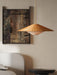 Rattan Hat Pendant Light.