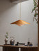 Rattan Hat Pendant Light.