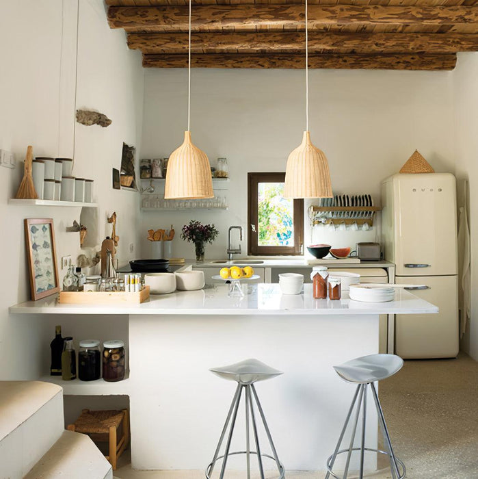 Rattan Pandent Light-DWHOME