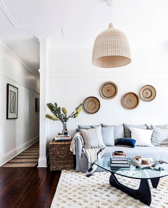 Rattan Pandent Light-DWHOME