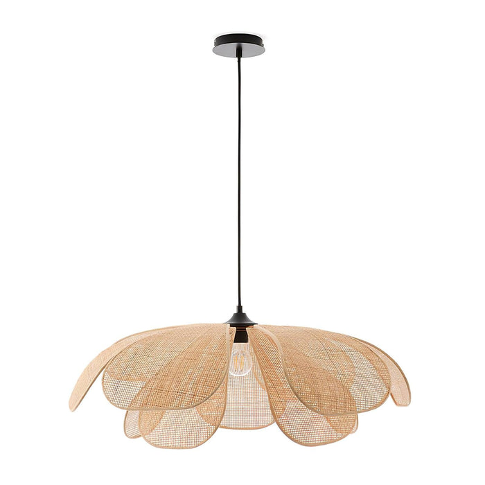 Rattan Petal Pendant Lamp - Vakkerlight