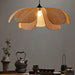 Rattan Petal Pendant Lamp.