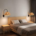 Rattan Petal Wall Lamp.