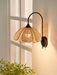 Rattan Petal Wall Lamp - DWHOME