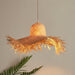 Rattan Straw Hat Pendant Light-DWHOME