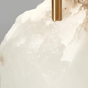 Raw Alabaster Table Lamp-DWHOME