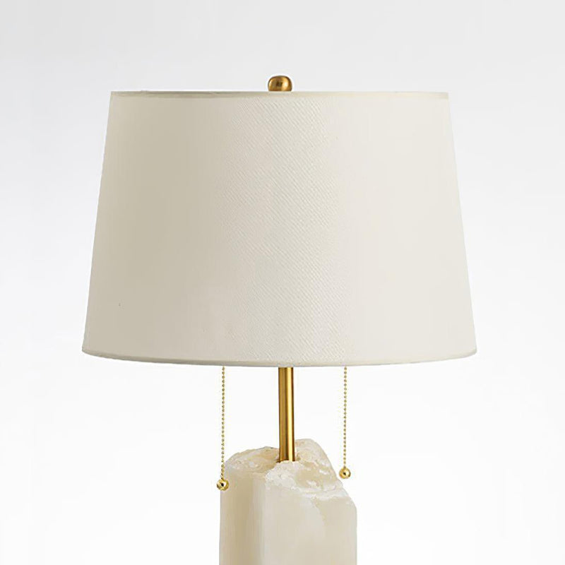 Raw Alabaster Table Lamp-DWHOME