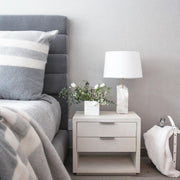 Raw Alabaster Table Lamp-DWHOME