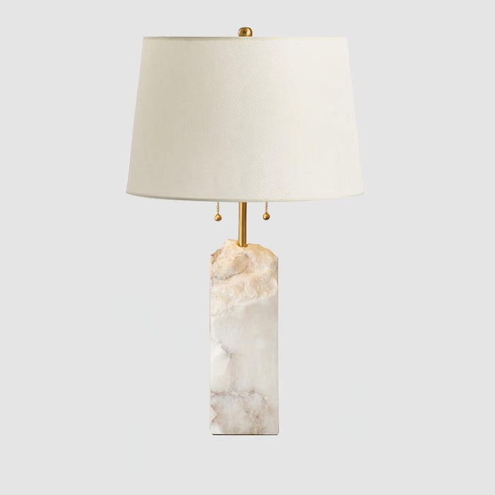 Raw Alabaster Table Lamp-DWHOME