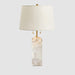 Raw Alabaster Table Lamp-DWHOME