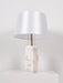 Raw Alabaster Table Lamp-DWHOME