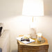 Raw Alabaster Table Lamp-DWHOME