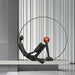 Reader Sculpture Floor Lamp-DWHOME