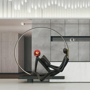 Reader Sculpture Floor Lamp-DWHOME