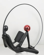 Reader Sculpture Floor Lamp-DWHOME