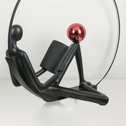 Reader Sculpture Floor Lamp-DWHOME