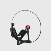 Reader Sculpture Floor Lamp-DWHOME