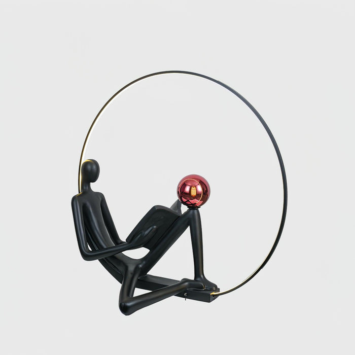 Reader Sculpture Floor Lamp-DWHOME