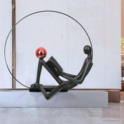 Reader Sculpture Floor Lamp-DWHOME