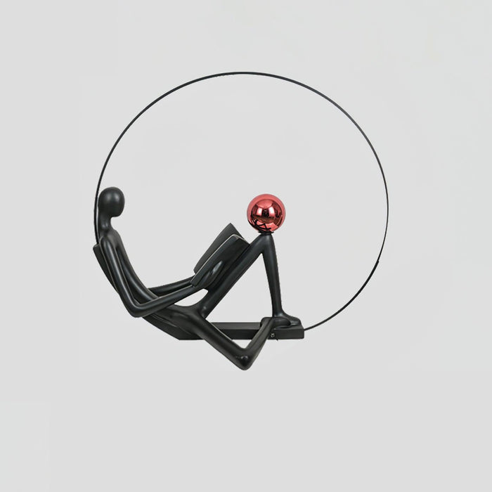 Reader Sculpture Floor Lamp-DWHOME