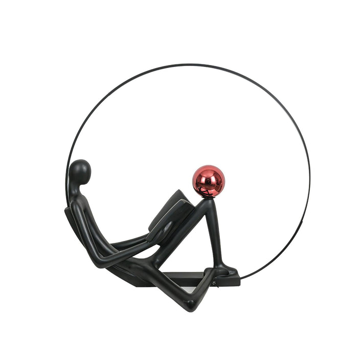 Reader Sculpture Floor Lamp-DWHOME
