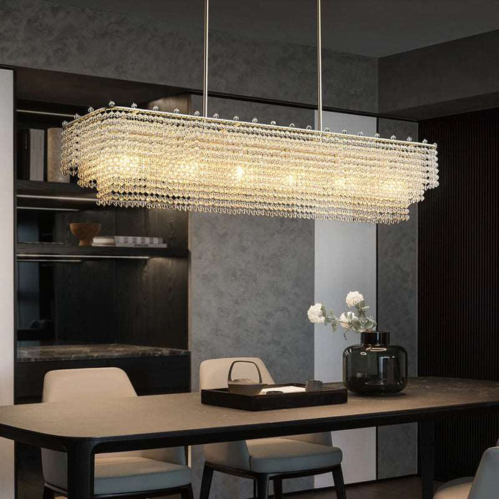 Alleri Crystal Dining Room Chandelier.