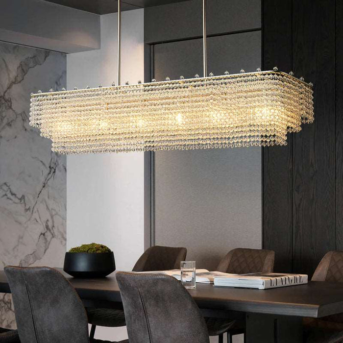 Alleri Crystal Dining Room Chandelier.