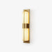 Rectangular Alabaster Brass Wall Sconce - DWHOME