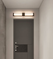 Rectangular Alabaster Brass Wall Sconce-DWHOME