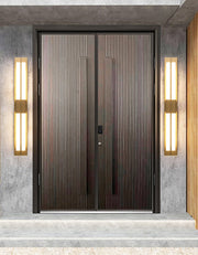 Rectangular Alabaster Brass Wall Sconce-DWHOME