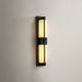 Rectangular Alabaster Brass Wall Sconce - DWHOME