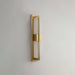 Rectangular Alabaster Brass Wall Sconce - DWHOME