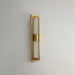 Rectangular Alabaster Brass Wall Sconce-DWHOME