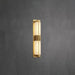 Rectangular Alabaster Brass Wall Sconce - DWHOME