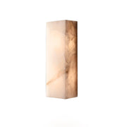 Rectangular Alabaster Wall Sconce-DWHOME