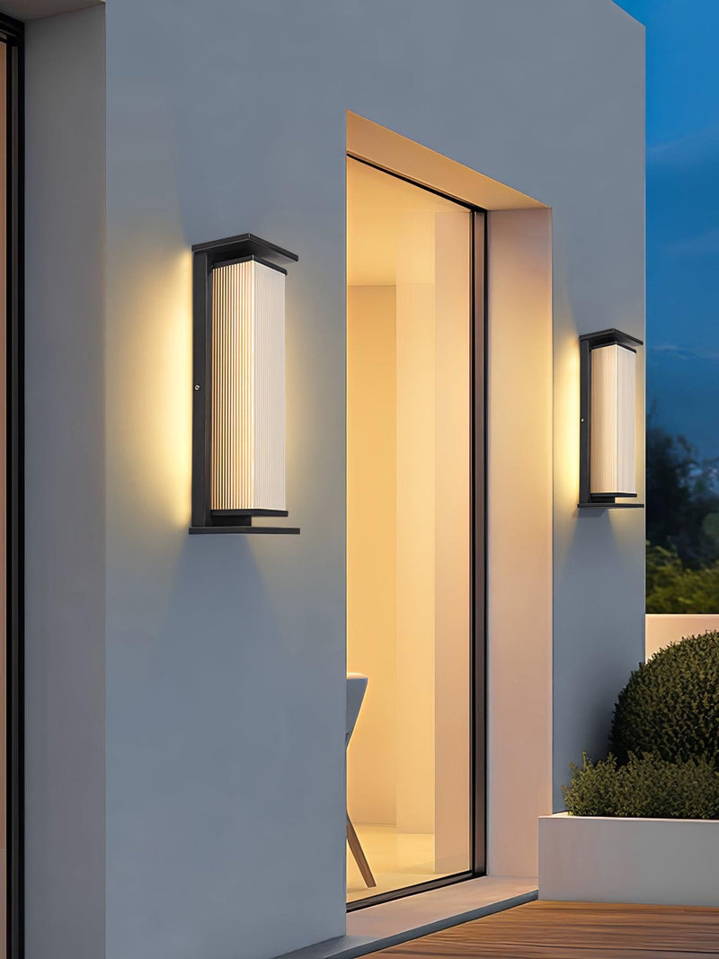 Rectangular Box Outdoor Wall Lamp-DWHOME