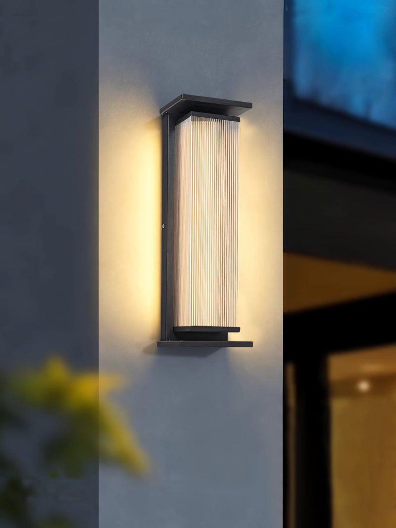 Rectangular Box Outdoor Wall Lamp-DWHOME