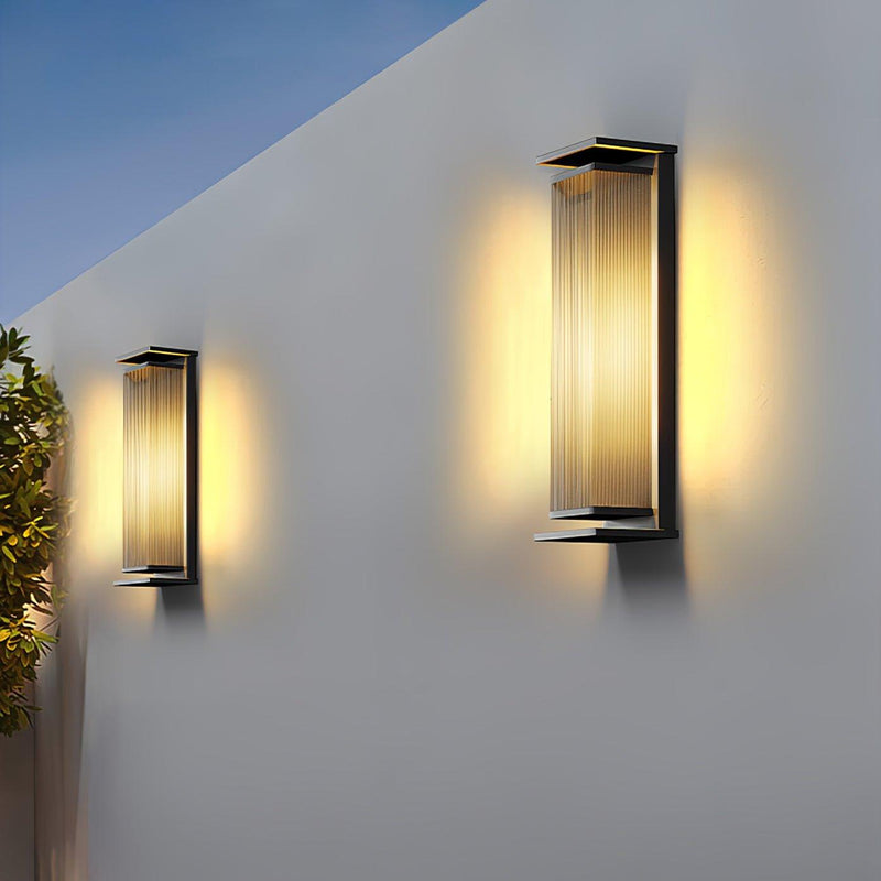 Rectangular Box Outdoor Wall Lamp-DWHOME