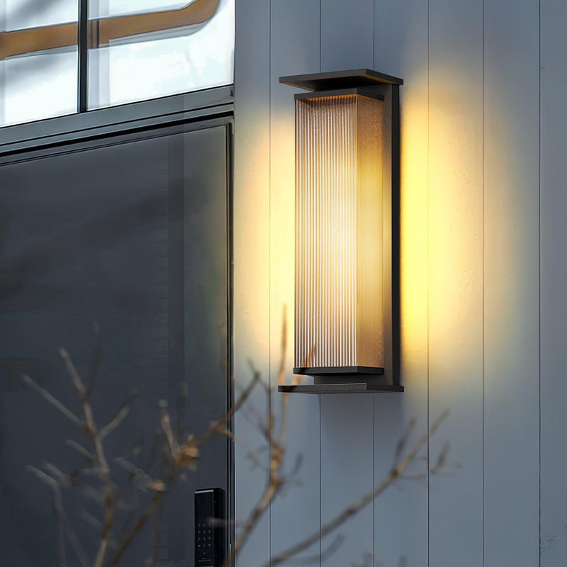 Rectangular Box Outdoor Wall Lamp-DWHOME