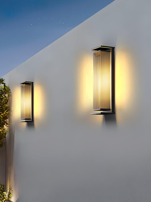 Rectangular Box Outdoor Wall Lamp - DWHOME